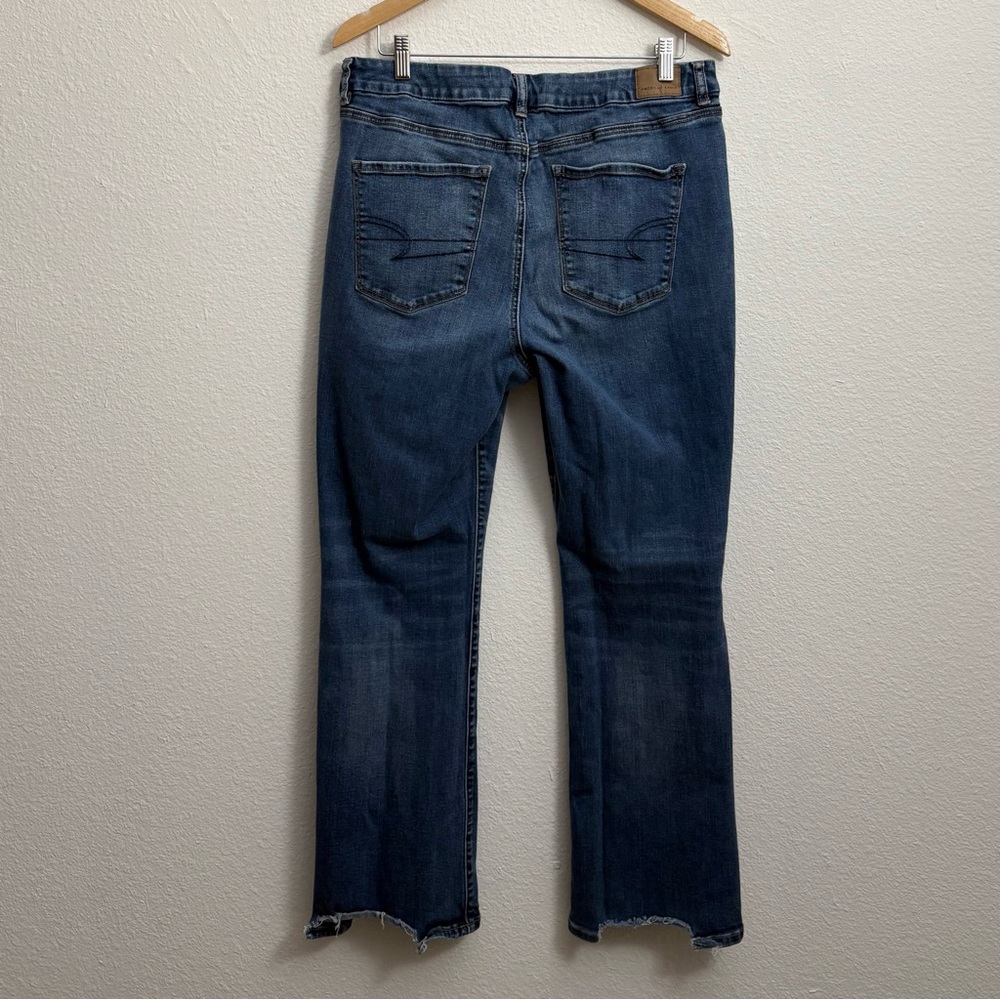 American Eagle Outfitters Curvy Skinny Kick Jeans - Blue - Picture 4 of 11